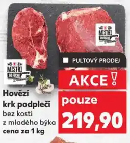 Kaufland Hovězí krk podpleči nabídka