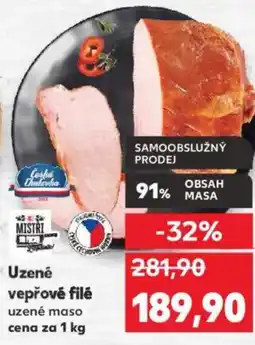 Kaufland Uzené vepřové filé nabídka
