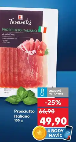 Kaufland Prosciutto Italiano nabídka