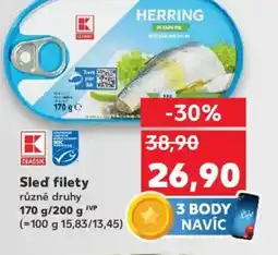 Kaufland Sled filety nabídka
