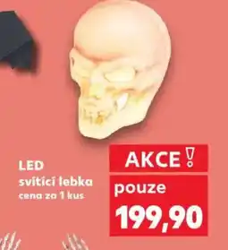 Kaufland LED svitici lebka nabídka