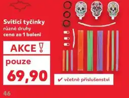 Kaufland Svítící tyčinky nabídka