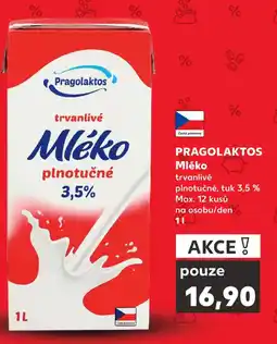 Kaufland PRAGOLAKTOS Mléko nabídka