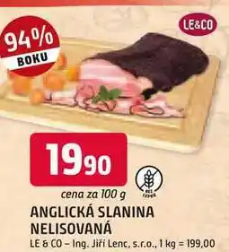 Trefa ANGLICKÁ SLANINA NELISOVANÁ 100g nabídka