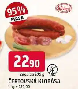 Trefa ČERTOVSKÁ KLOBÁSA 100 g nabídka