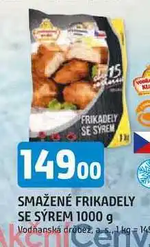 Trefa SMAŽENÉ FRIKADELY SE SÝREM 1000 g nabídka