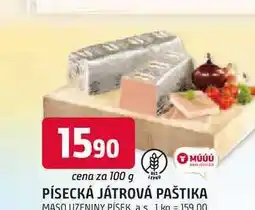 Trefa PÍSECKÁ JÁTROVÁ PAŠTIKA 100g nabídka