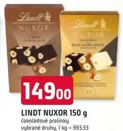 Trefa LINDT NUXOR 150 g nabídka