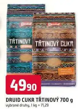 Trefa DRUID CUKR TŘTINOVÝ 700 g nabídka