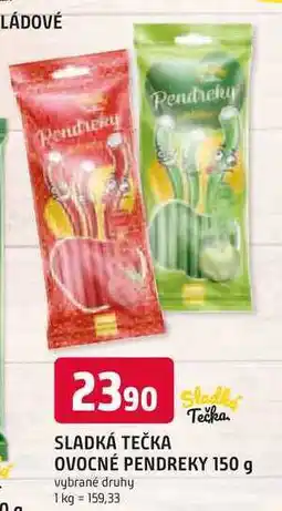 Trefa SLADKÁ TEČKA OVOCNÉ PENDREKY 150 g nabídka