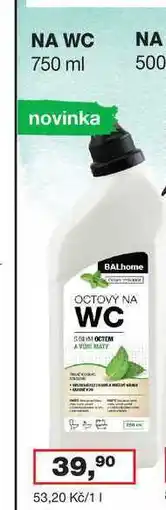 Ráj drogerie BALhome NA WC NA 750 ml nabídka