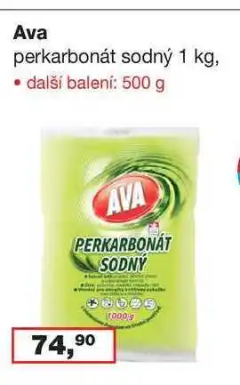 Ráj drogerie Ava perkarbonát sodný 1 kg nabídka