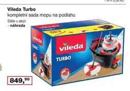Ráj drogerie Vileda Turbo kompletní sada mopu na podlahu nabídka