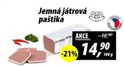 ZEMAN Jemná játrová paštika, 100 g nabídka