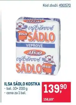 Makro Ilsa sádlo kostka nabídka