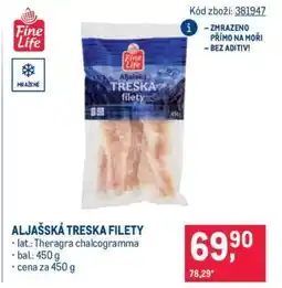 Makro Aljašská treska filety nabídka