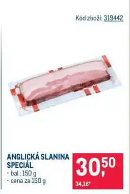 Makro Anglická slanina speciál nabídka