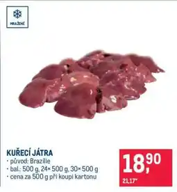 Makro Kuřecí játra nabídka