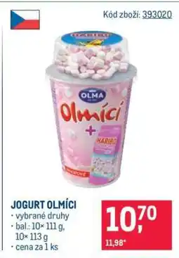 Makro JOGURT OLMÍCI nabídka