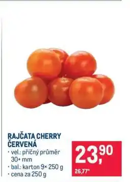 Makro Rajčata cherry červená nabídka