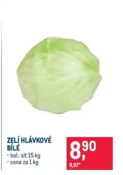 Makro Zelí hlávkové bílé nabídka