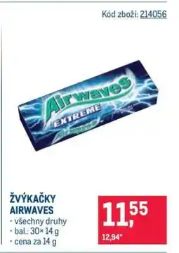 Makro Žvýkačky Airwaves nabídka