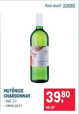 Makro MUTĚNICE CHARDONNAY nabídka