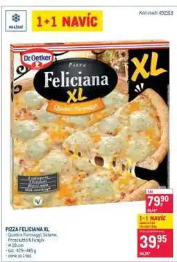 Makro PIZZA FELICIANA XL nabídka