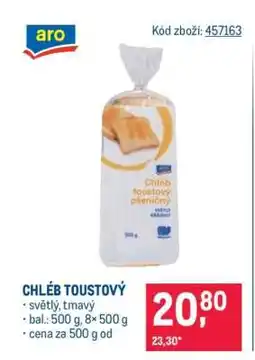Makro Chléb toustový nabídka
