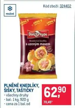 Makro Plněné knedlíky, šišky, taštičky nabídka
