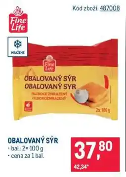 Makro Obalovaný sýr nabídka