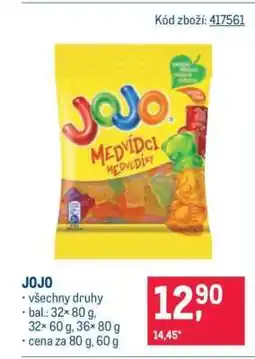 Makro JOJO nabídka