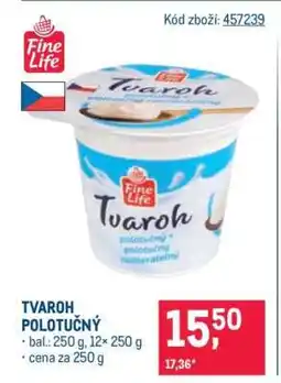Makro Tvaroh polotučný nabídka