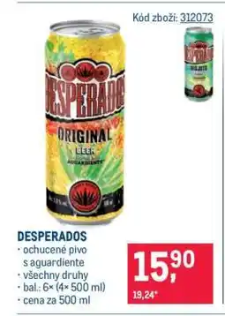 Makro Desperados nabídka