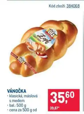 Makro Vánočka nabídka