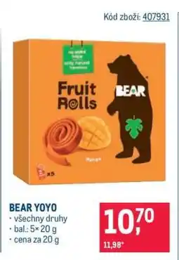 Makro Bear YoYo nabídka