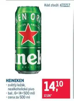 Makro Heineken nabídka