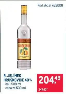 Makro R. JELÍNEK HRUŠKOVICE 40 % nabídka