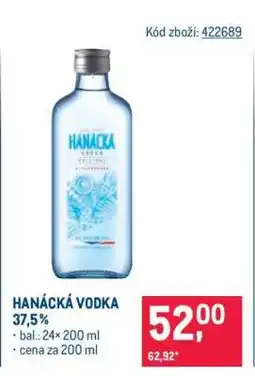 Makro Hanácká Vodka nabídka