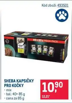 Makro Sheba kapsičky pro kočky nabídka