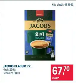 Makro JACOBS CLASSIC 2V1 nabídka