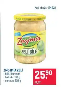 Makro ZNOJMIA ZELÍ nabídka