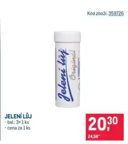 Makro Jelení lůj nabídka