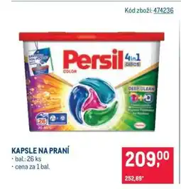 Makro KAPSLE NA PRANÍ nabídka