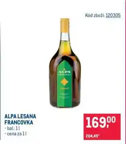 Makro Alpa Lesana francovka nabídka