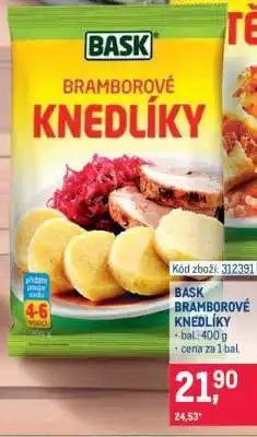 Makro BASK Bramborové knedlíky nabídka