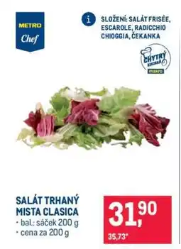 Makro Salát trhaný „Mista clasica“ nabídka