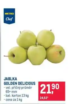 Makro Jablka Golden Delicious nabídka