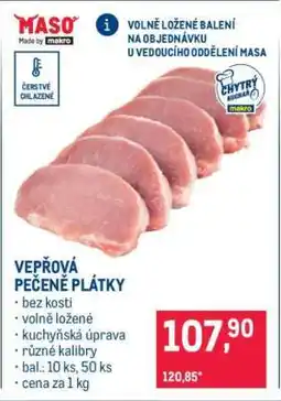 Makro VEPŘOVÁ PEČENĚ PLÁTKY nabídka