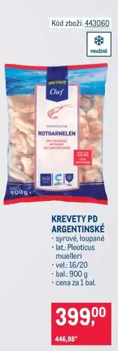 Makro KREVETY PD ARGENTINSKÉ nabídka